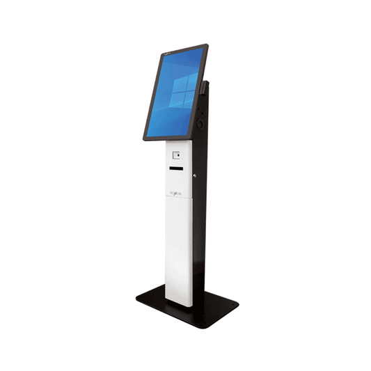 21” Floor Stand Kiosk with built-in Scanner