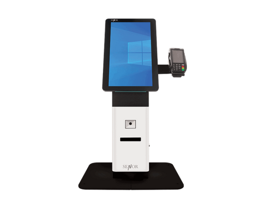 21” Desktop Kiosk with built-in scanner